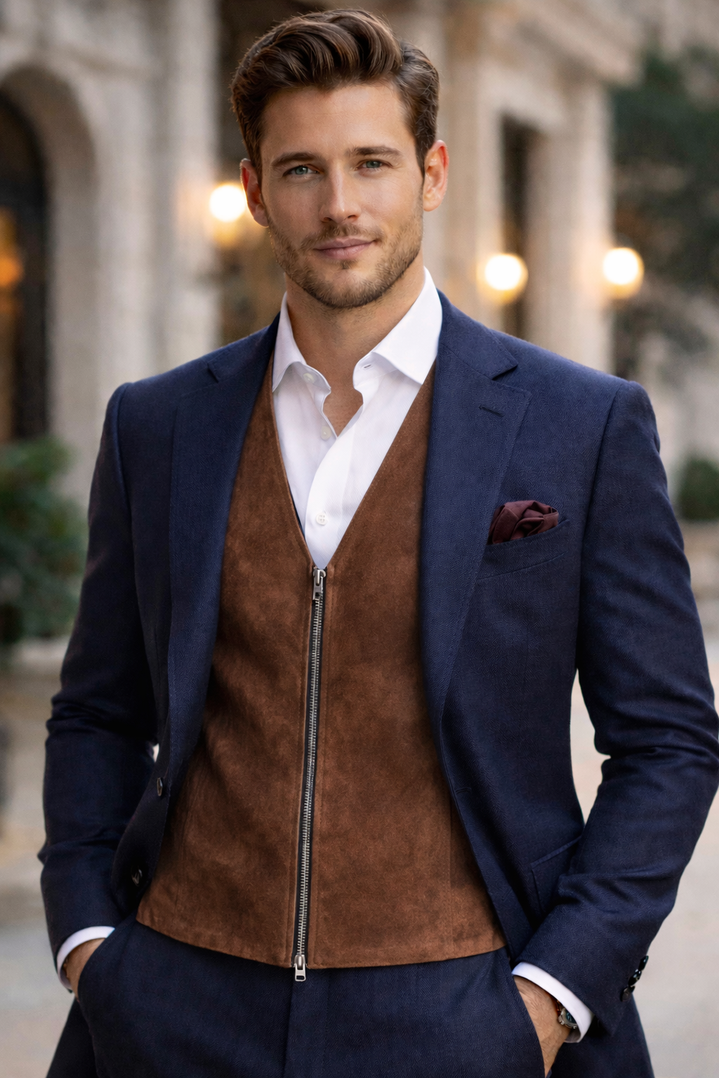 The Ashford with the Colorado Vest