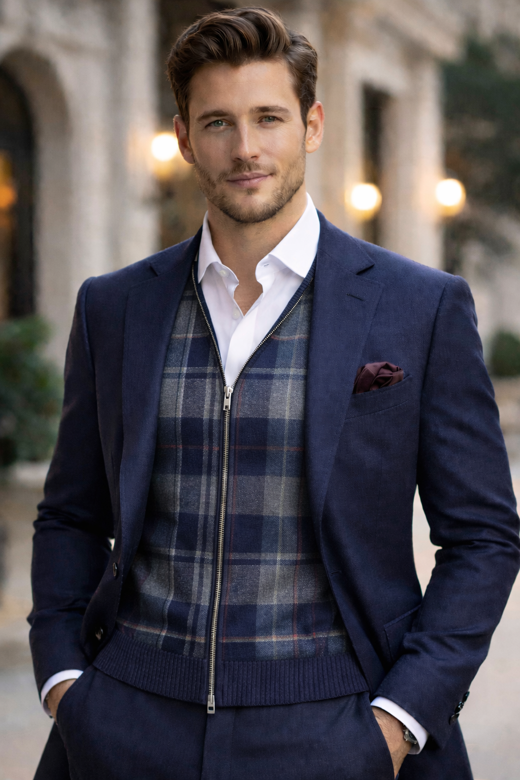 The Ashford with the Scotsman Vest